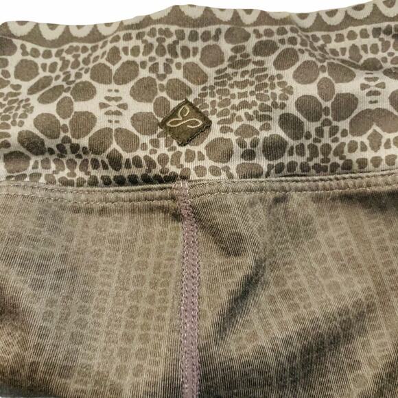 Prana Womens black and gray pattern cropped legging Small - Picture 4 of 7